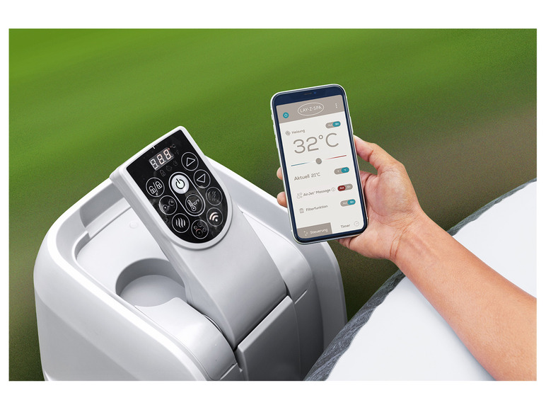 Bestway Bestway® LAY-Z-SPA XXL-Whirlpool Grenada AirJet™ Ø 236 x71 cm