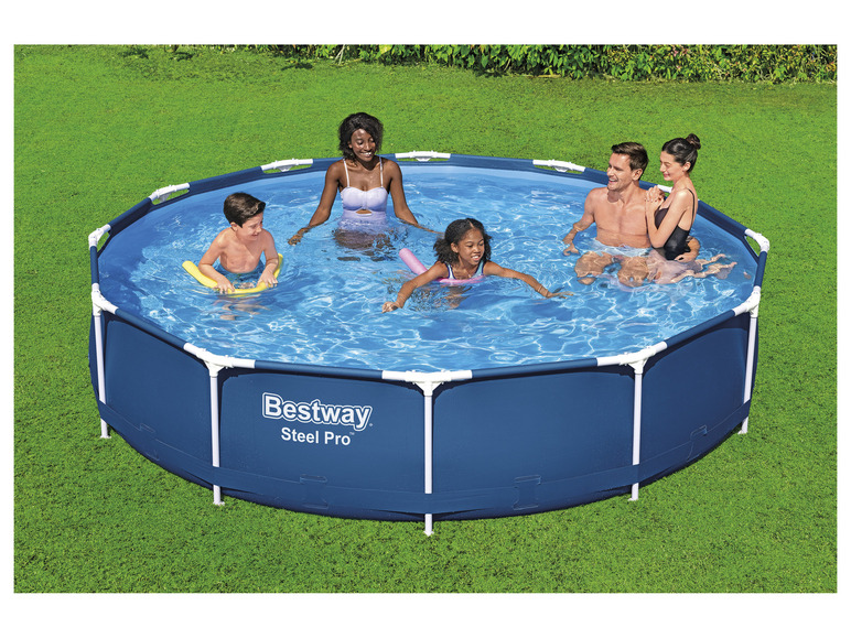 Bestway »Steel Pro« Frame Pool-Set mit Filterpumpe Ø 366 x 84 cm