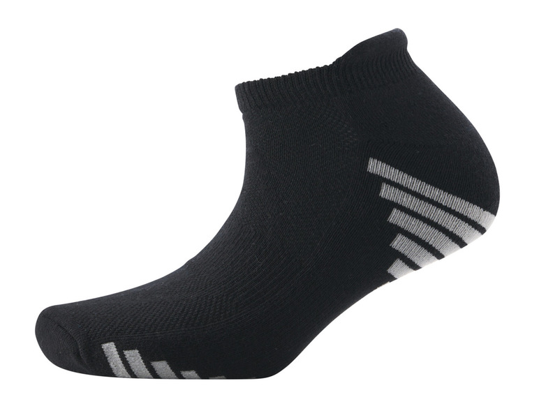 CRIVIT Herren Funktions-Sneakersocken, 5 Paar, mit Bio-Baumwolle