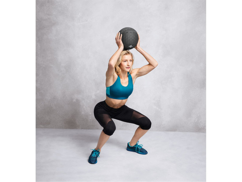 CRIVIT Slam Ball mit Meersandfüllung, 3kg oder 5kg