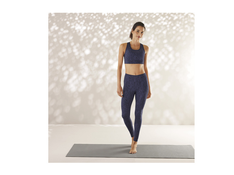 CRIVIT Damen Funktionstights, Schlüsseltasche im Bund