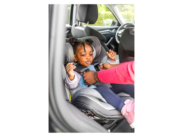 Osann Autokindersitz »Swift360 S«, 360-Grad-Drehfunktion, grau