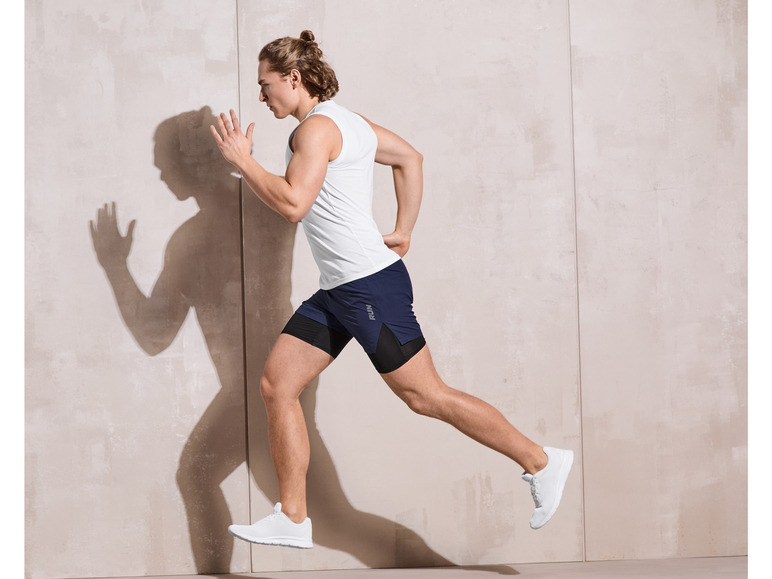 CRIVIT Herren Funktionsshorts mit Handytasche