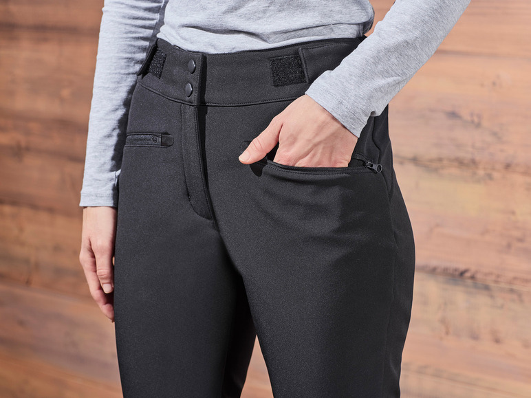 CRIVIT Damen Softshell-Skihose mit hohem Wärmerückhalt