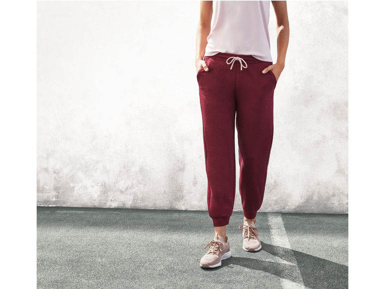 CRIVIT Damen Sweathose mit Bündchen und Gummizugbund