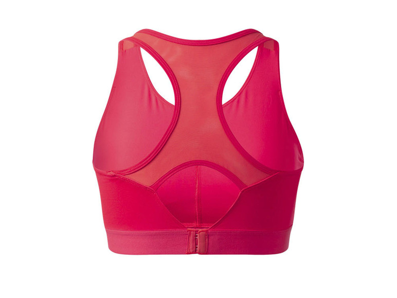 CRIVIT Damen Sportbustier, High-Level, mit Mesh-Einsätzen