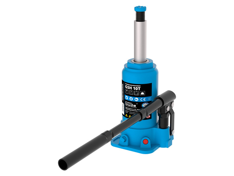 Güde Stempelwagenheber »GSH«, mit 3-teiligem Pumphebel