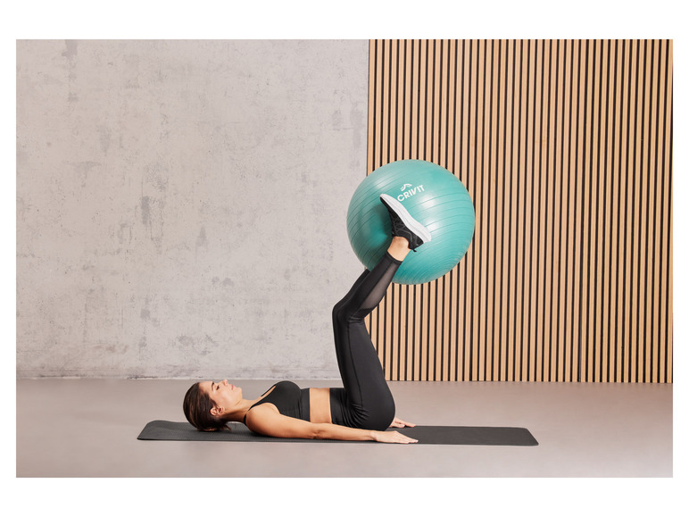 CRIVIT Soft-Gymnastikball, mit Übungs- und Trainingshinweisen