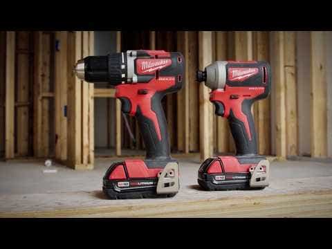 MILWAUKEE 18V Brushless 13mm Gen 3 Drill/Driver Kit M18CBLDD-302C