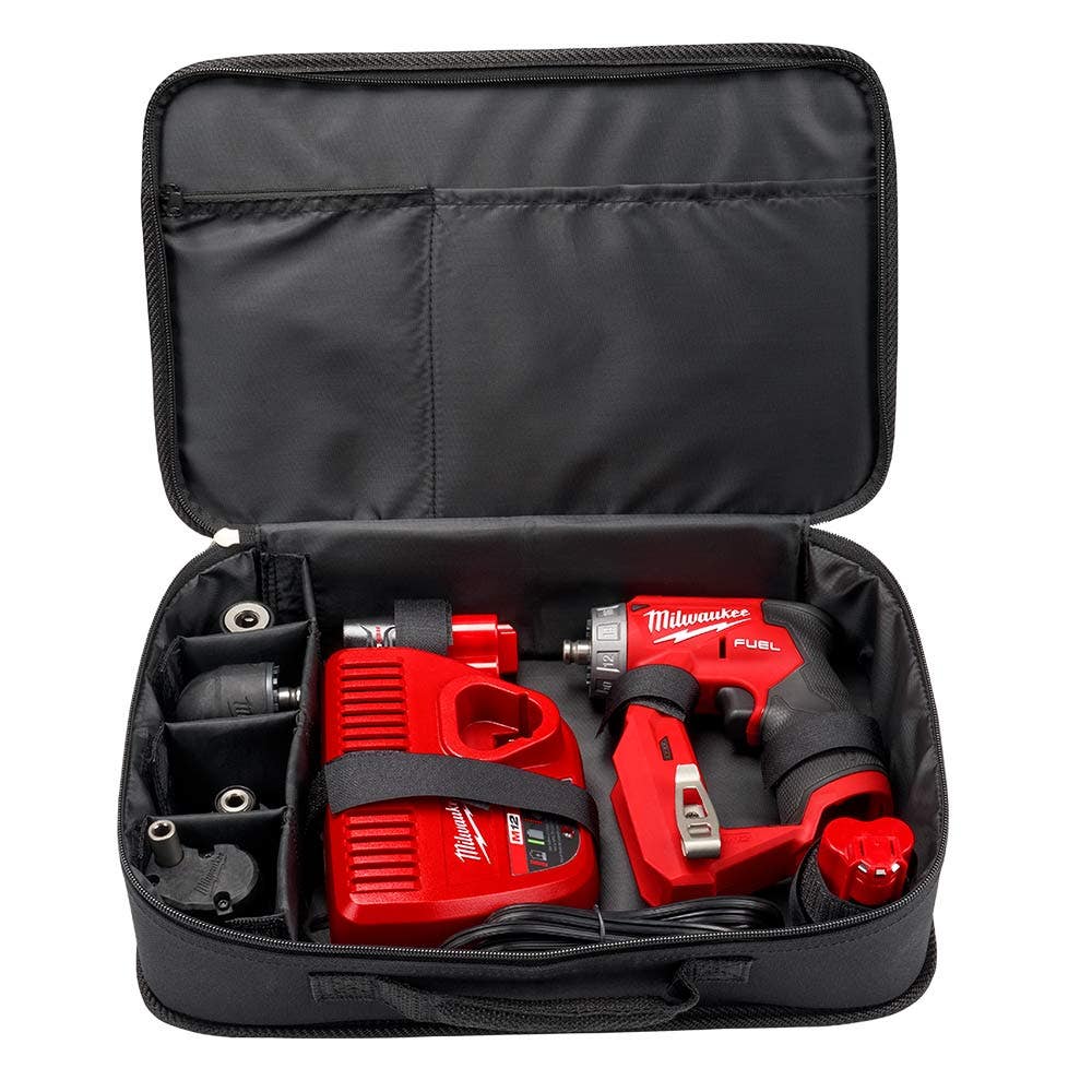 MILWAUKEE 12V 2 x 2.0Ah 9.5MM Installation Drill/Driver Kit M12FDDXKIT202B