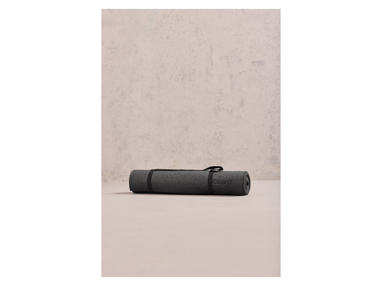 CRIVIT Fitness- und Yogamatte, 183 x 61 cm, mit Tragegurt
