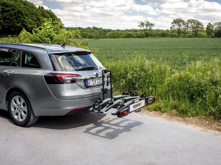 EUFAB Heckträger »Premium III«, für 3 Räder, Abklappmechanismus, abschließbar