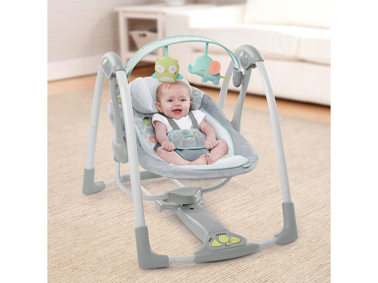 Ingenuity™ Swing 'n Go Portable Swing™ - Hugs & Hoots™