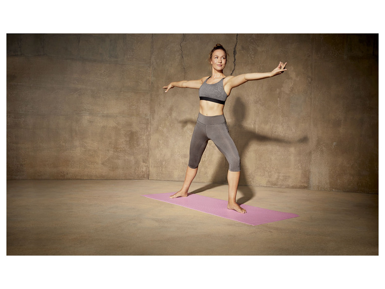 CRIVIT Yogamatte 180 x 60 cm, mit Tragegurt