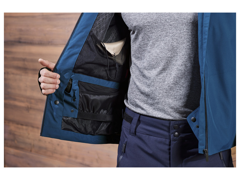 CRIVIT Herren Skijacke mit RECCO®-Ortungssystem