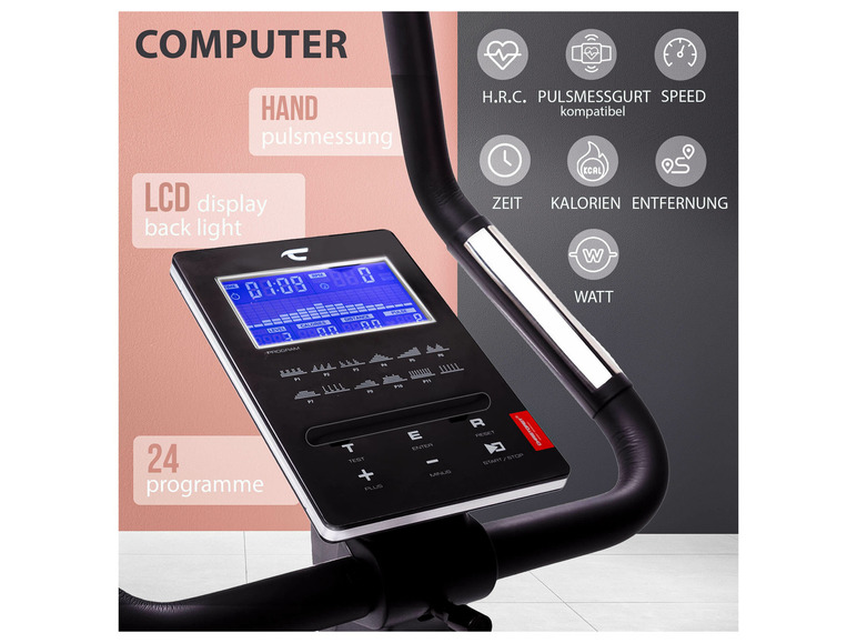 Christopeit Ergometer »ET« 6 inkl. Pulsmessgurt