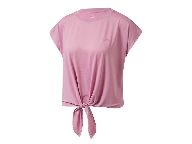 CRIVIT Damen Funktionsshirt, modisch weit und kürzer geschnitten