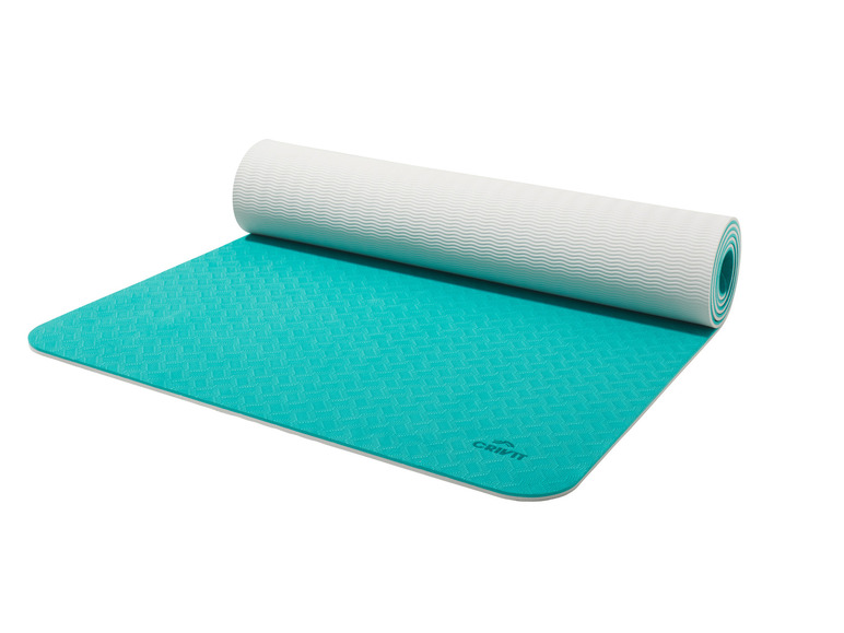 CRIVIT Yogamatte, 183 x 61 cm, beidseitig nutzbar