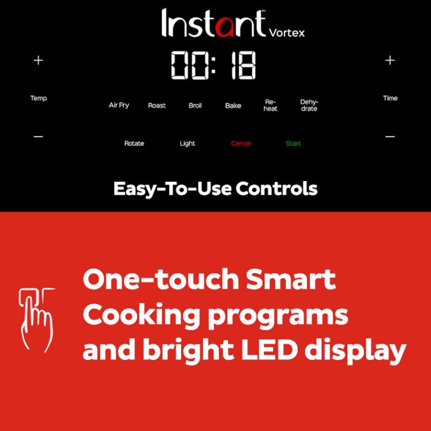 Instant Pot Vortex 10Qt Air Fryer Oven
