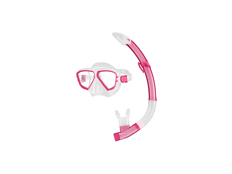 CRIVIT Damen / Herren Schnorchel Set, 2-teilig