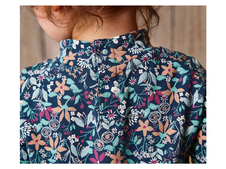 lupilu® Kinder-Thermo-Langarmshirts, mit Bio-Baumwolle, 2 Stück