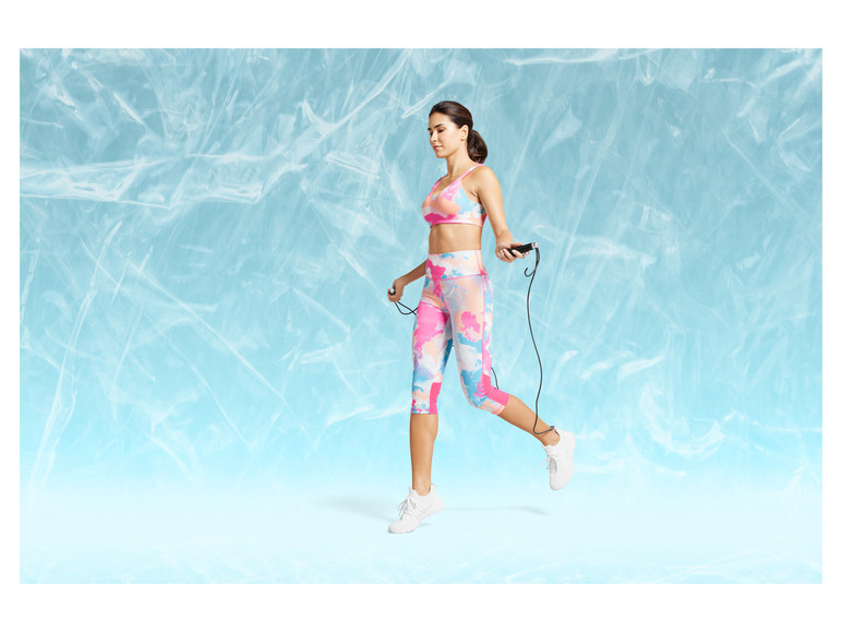 CRIVIT Damen Funktionscapri, schnelltrocknend