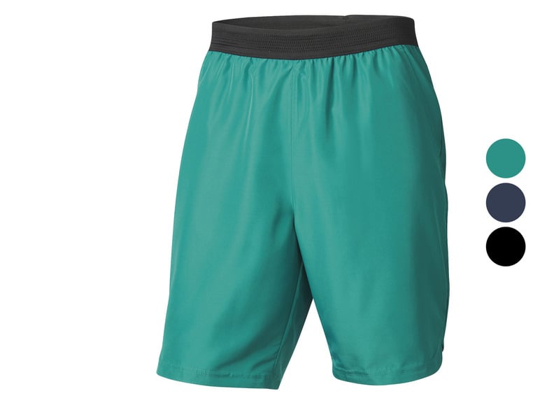 CRIVIT Herren Funktionsshorts mit Eingrifftaschen