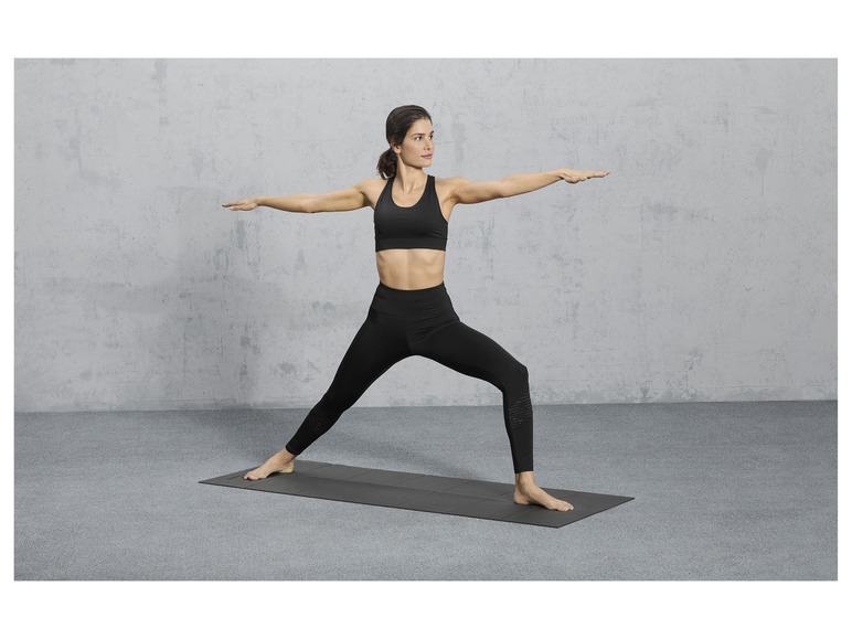 CRIVIT Faltbare Fitnessmatte, mit Dämpfung