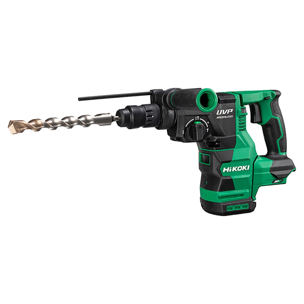 HiKOKI 36V Brushless 2 x 2.5/5.0Ah Rotary Hammer Kit DH3628DC(HRZ)