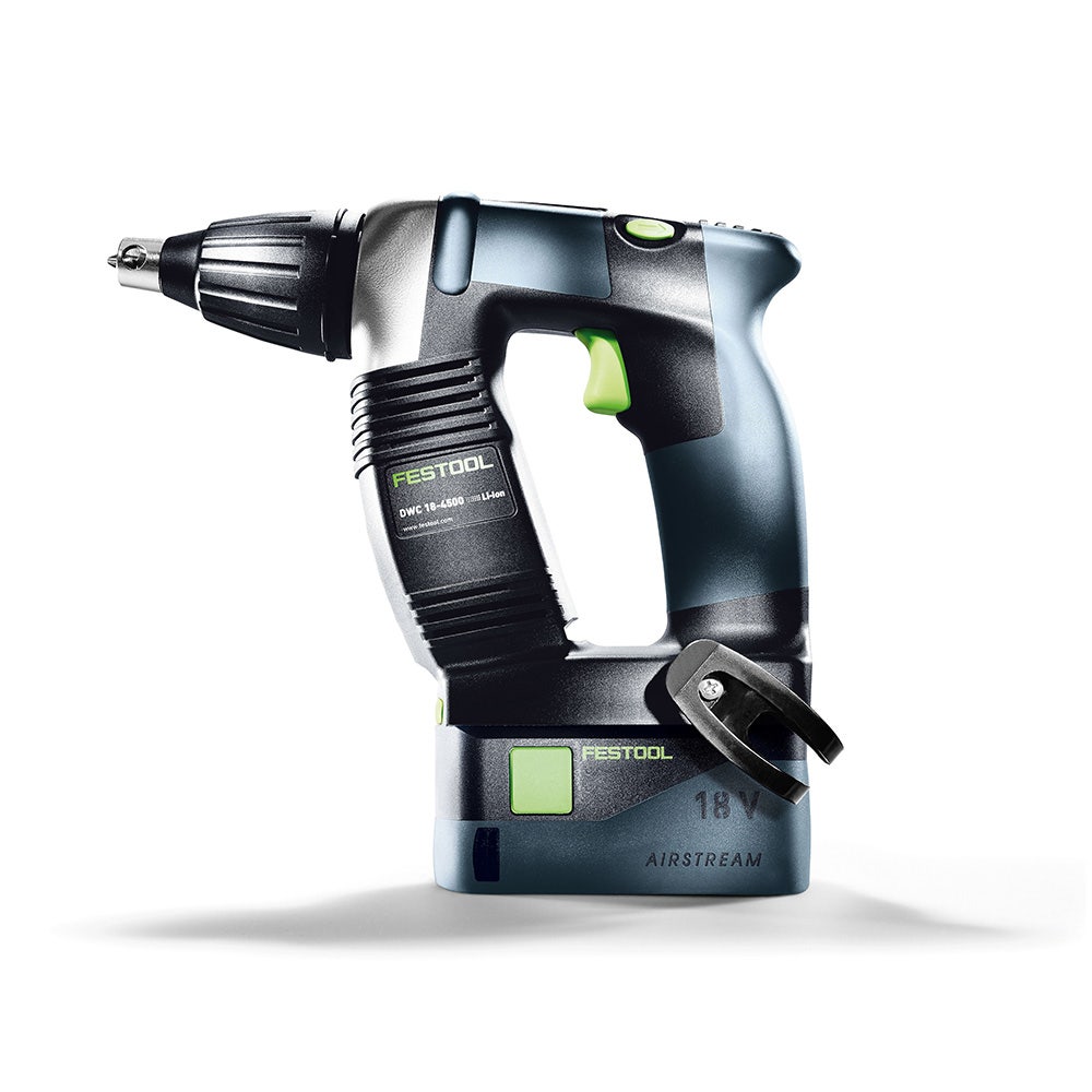 FESTOOL 18V Brushless 2 x 5.2Ah Drywall DWC 18 Screwgun Plus Li 201565