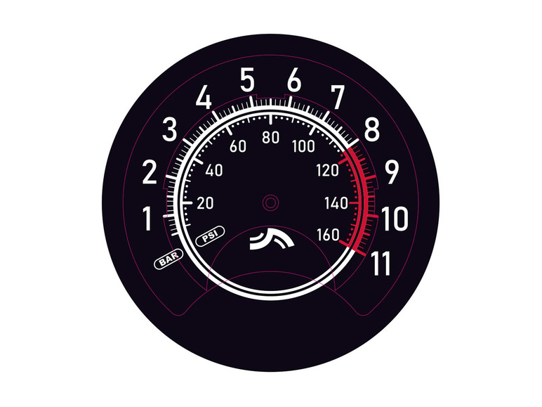 CRIVIT Standluftpumpe XL, für schnelleres Aufpumpen