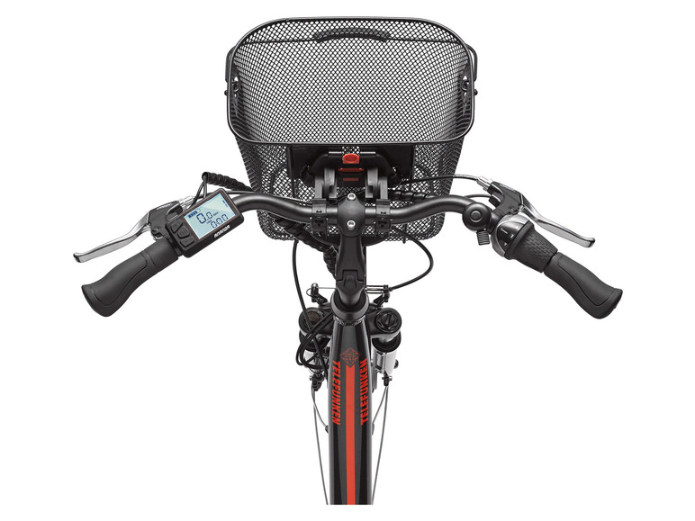 TELEFUNKEN TELEFUNKEN E-Bike »Multitalent RC657-S«, Pedelec, Citybike, 28 Zoll, 100 km Reichweite