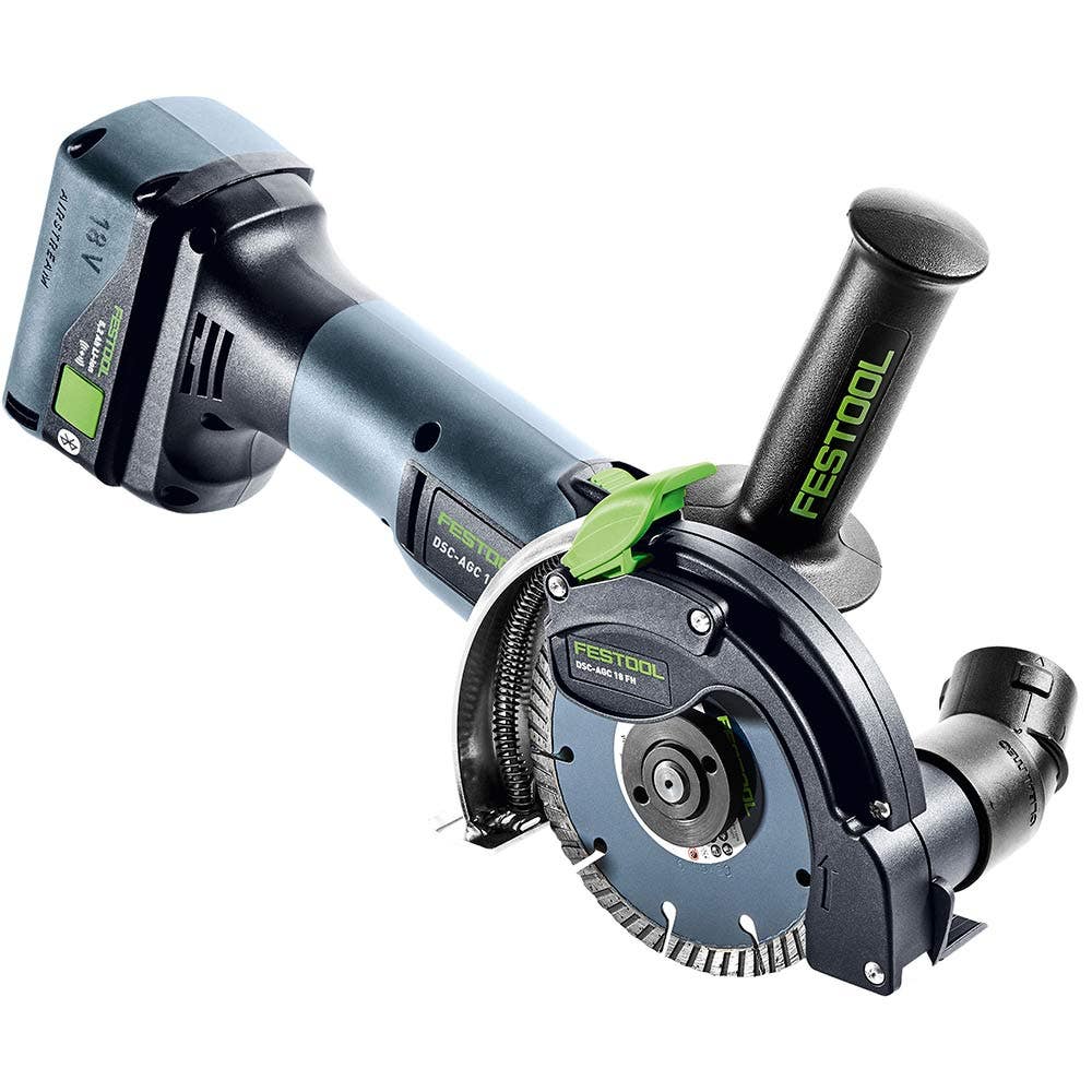 FESTOOL 18V 2 x 5.2Ah 125mm Angle Grinder Kit 577032