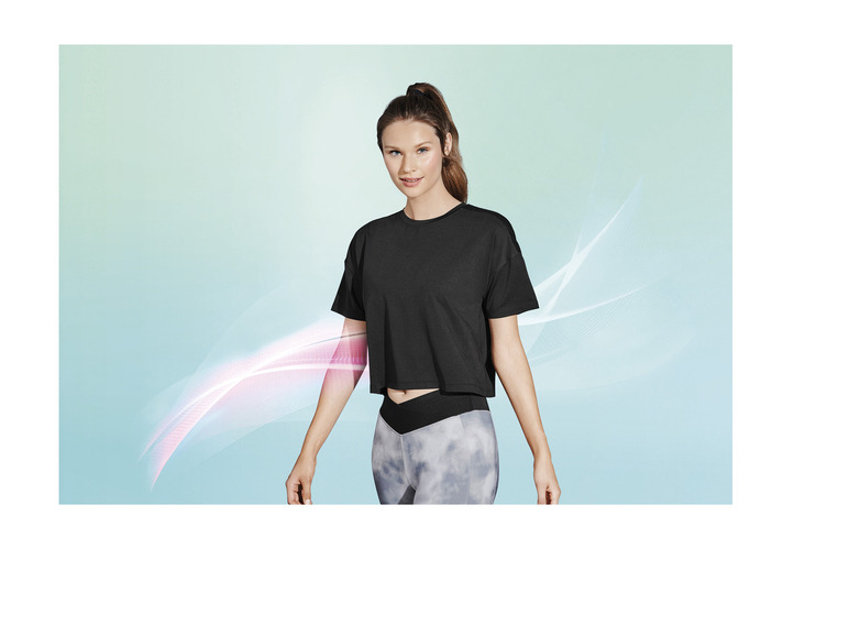 CRIVIT Damen Funktionsshirt, weit geschnitten