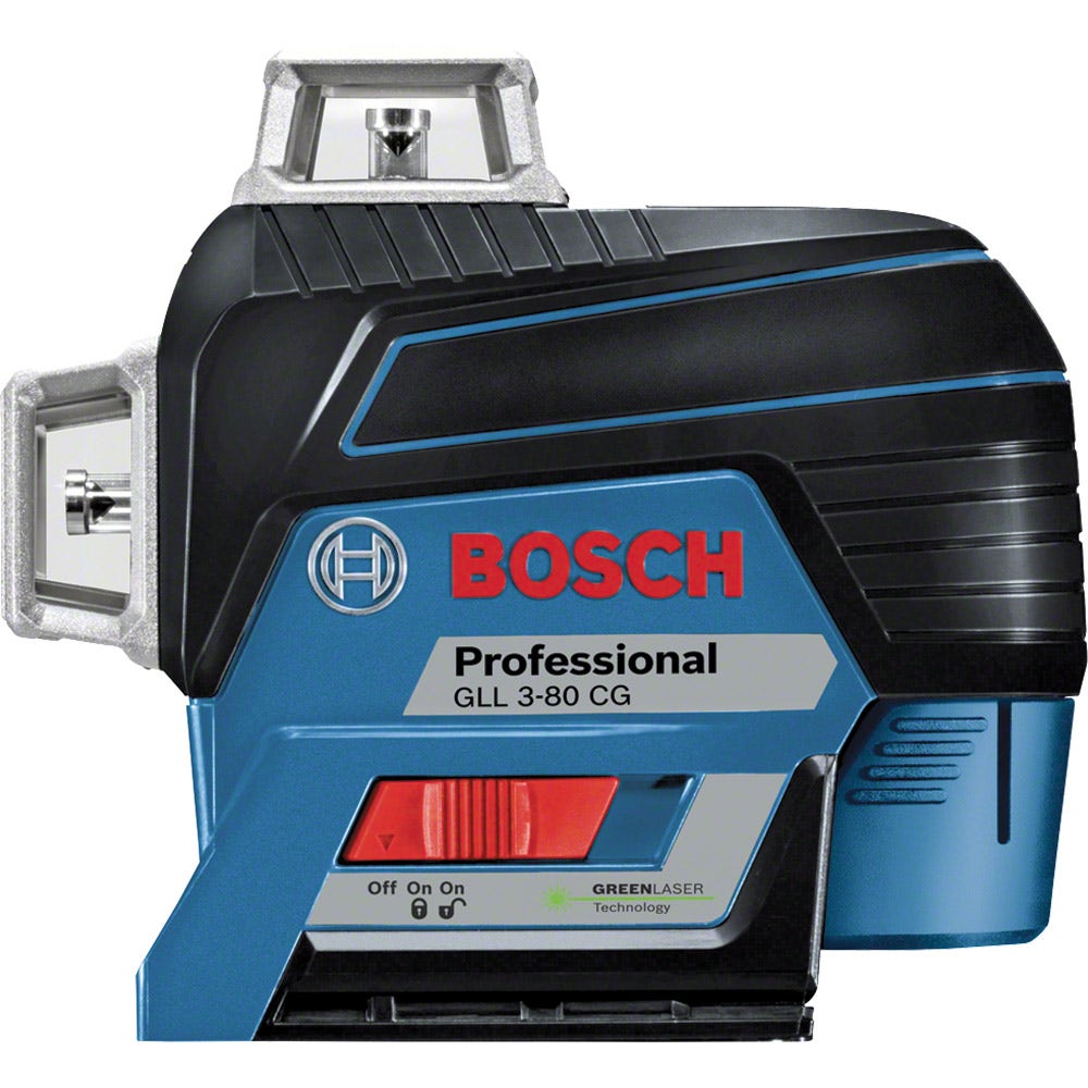 BOSCH 3 x 360° Multi-Line Laser Level Green Beam with Bluetooth GLL3-80CG