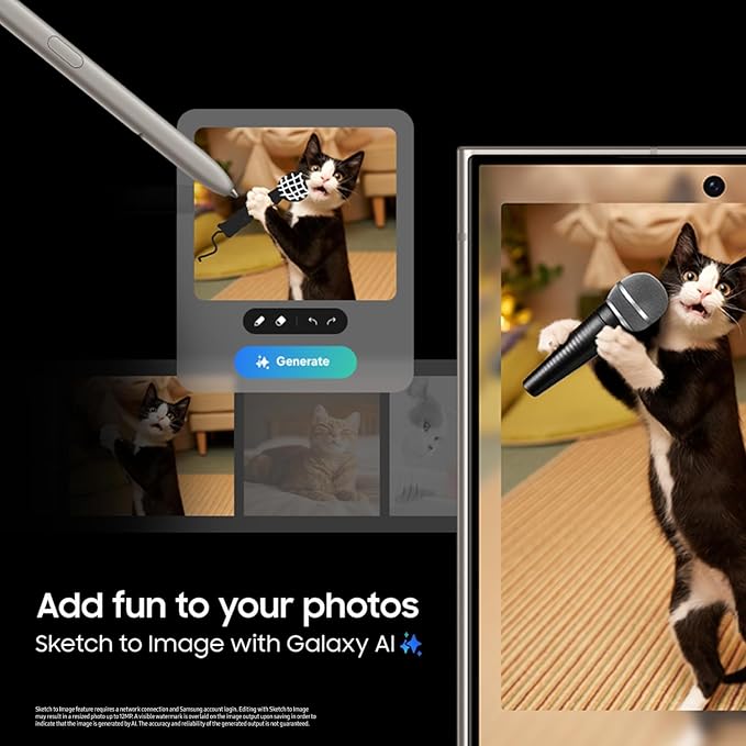 SAMSUNG Galaxy S24 Ultra Cell Phone 512GB Titanium Black