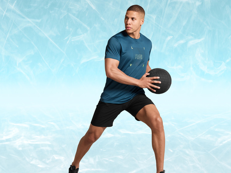 CRIVIT Herren Funktionsshirt, kurzarm, schnelltrocknend