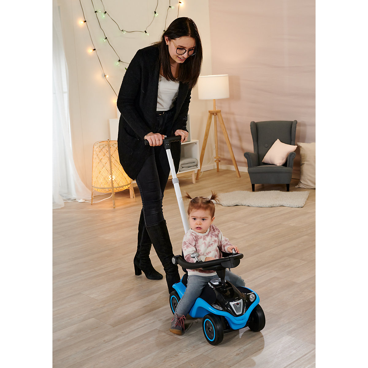 BIG Bobby Car NEXT, rot/schwarz schwarz/rot