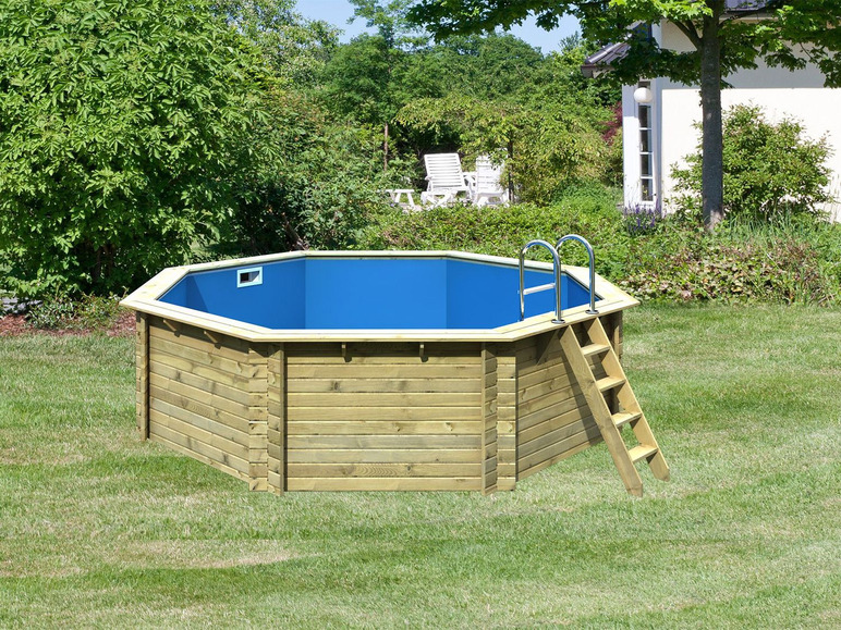 Karibu Karibu Holzpool »Classic«, wahlweise mit Sonnenterrasse