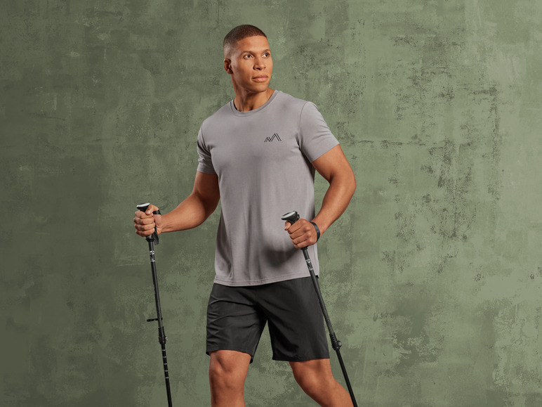 CRIVIT Herren Funktionsshirts, 2 Stück, mit Rundhalsausschnitt