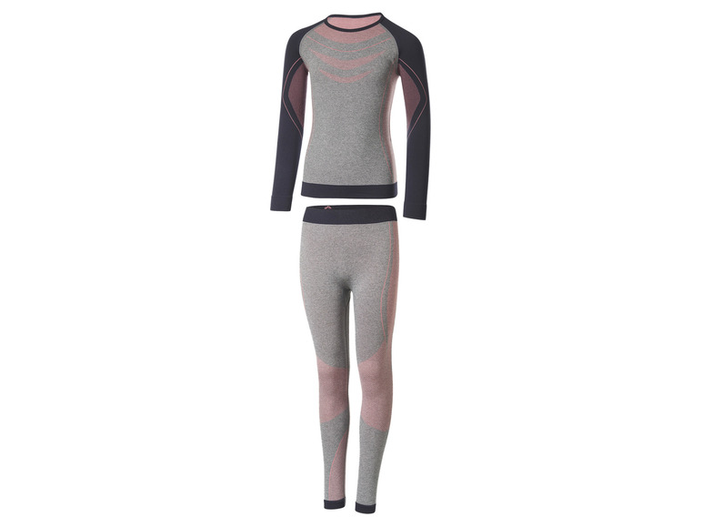 CRIVIT Kinder Seamless-Funktionsunterwäsche, 2-teilig, extra warm