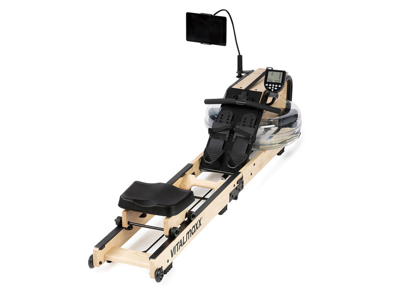 VitalMaxx Rudergerät H2O/klappbar hellbraun