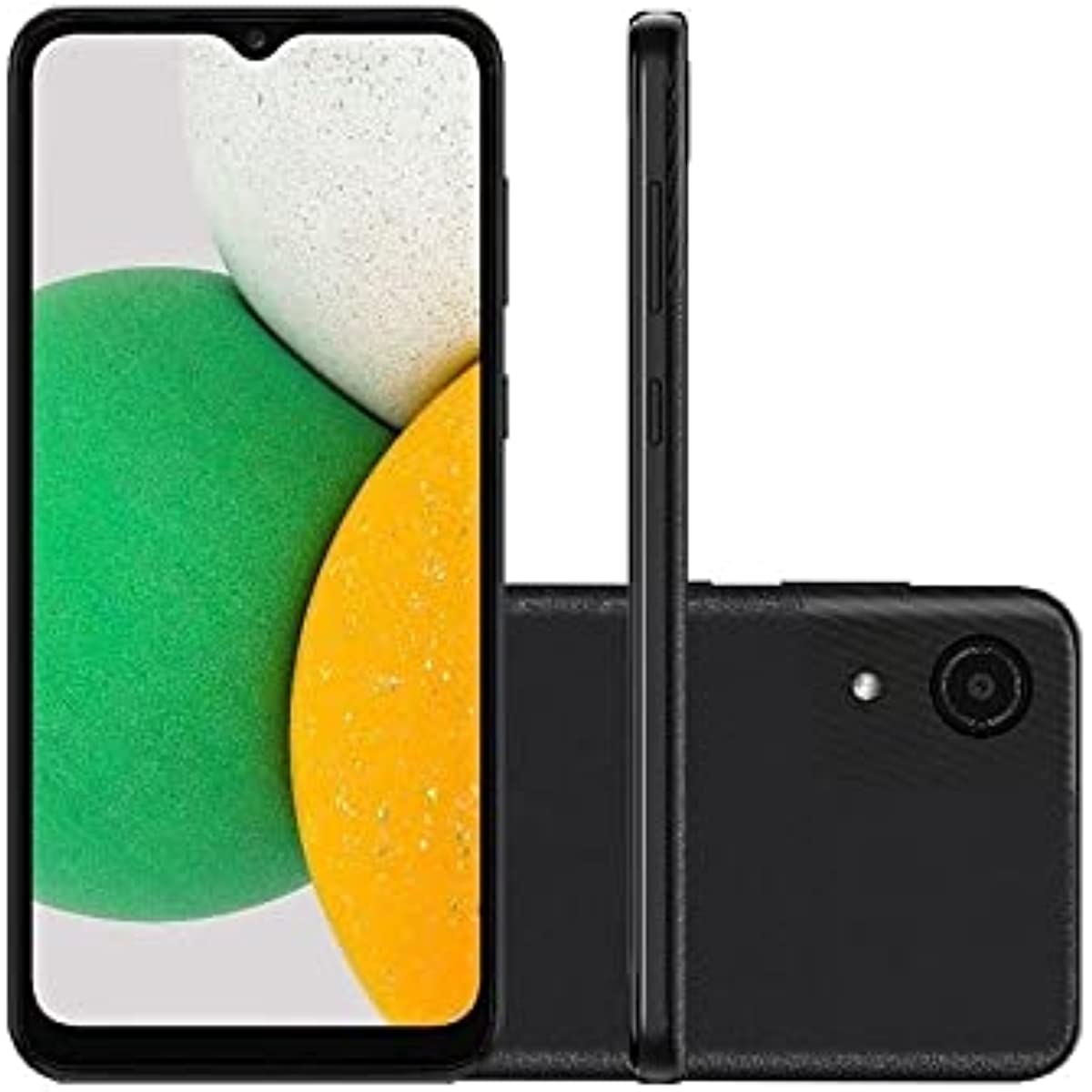 Smartphone Samsung Galaxy A03 Core 32GB 4G Wi-Fi Tela 6.5'' Dual Chip 2GB RAM Câmera 8MP + Selfie 5MP - Preto