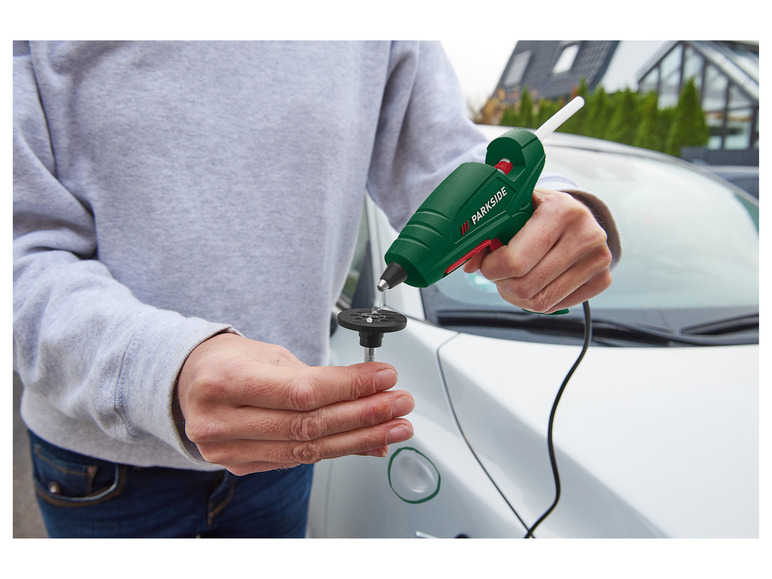 PARKSIDE® Dellen-Reparatur-Set, 21-teilig, mit Klebepistole