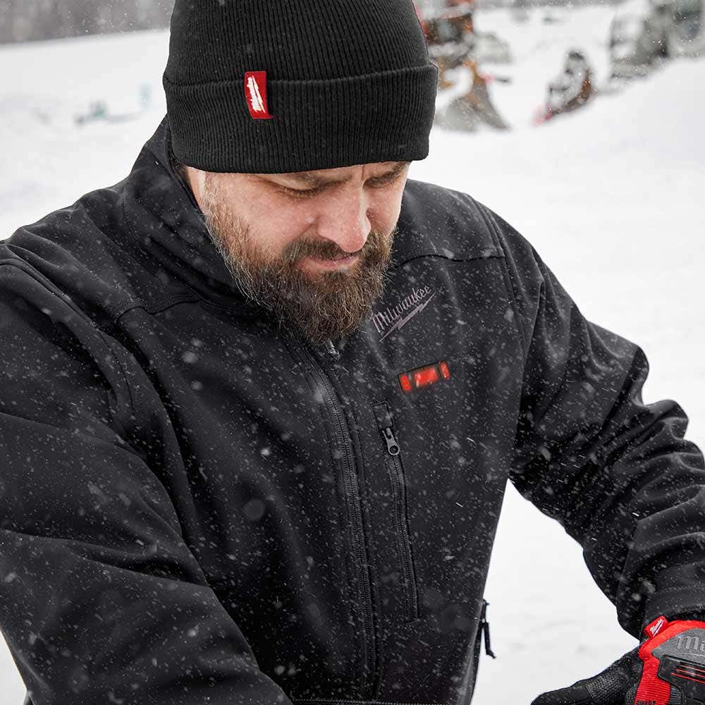 MILWAUKEE 12V Heated TOUGHSHELL Jacket Black Skin M12THJBLACK0
