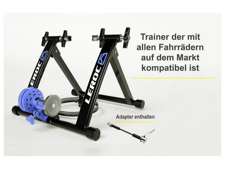 LEROC BIKES Bike Trainer, zusammenklappbar