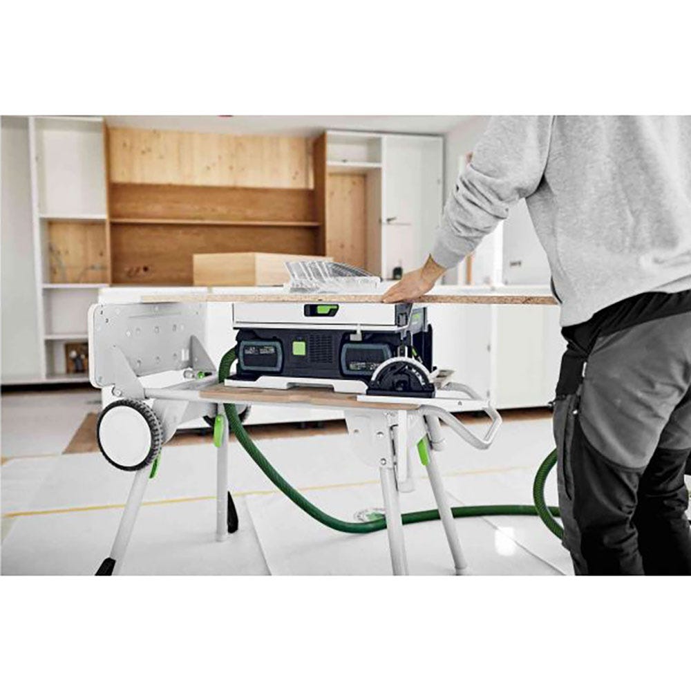 FESTOOL CSC SYS 50 18V 168mm Cordless Systainer Saw 5.2Ah Bluetooth Set & Underframe 577381