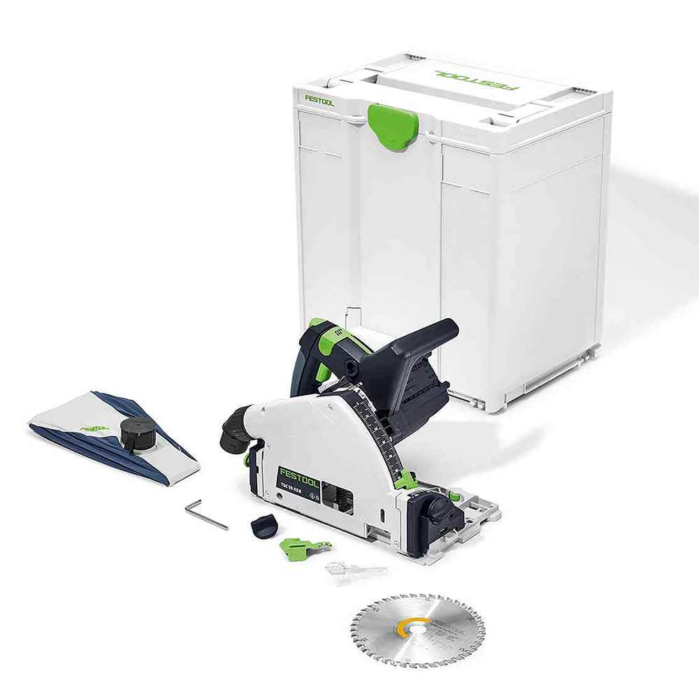 FESTOOL 18V Brushless 160mm TSC 55K Basic Plunge Saw 576712