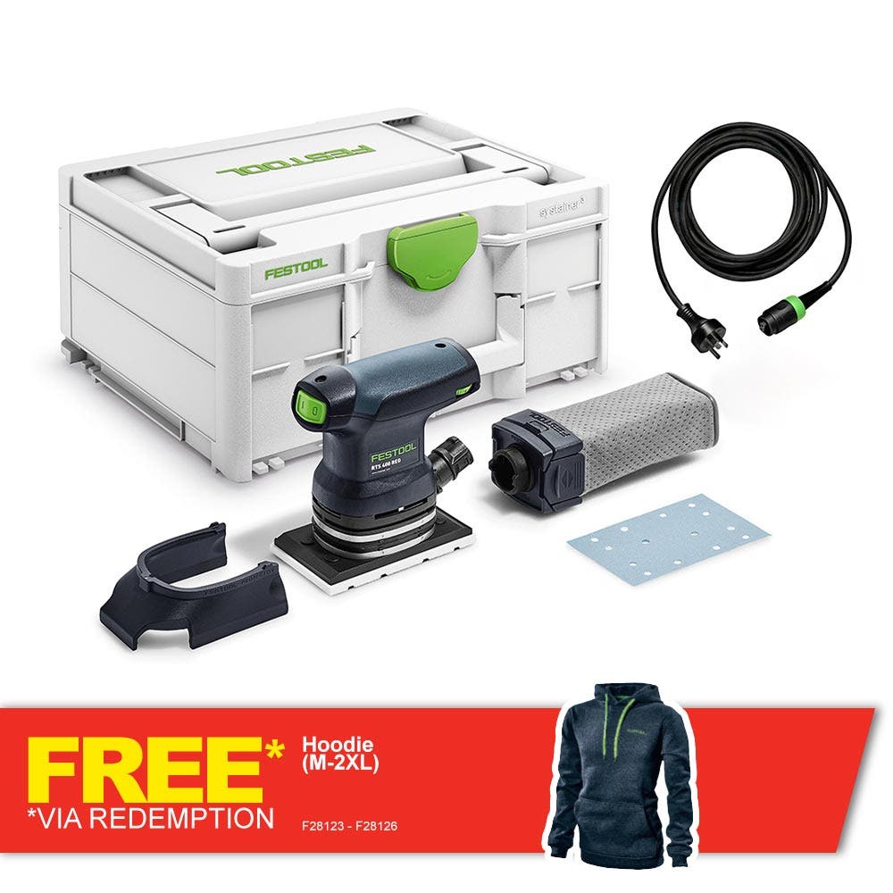 FESTOOL 250W RTS 400 REQ 1/4 Sheet Orbital Sander 576055