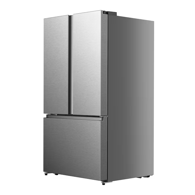 Hisense 26.6-cu ft French Door Refrigerator with Ice Maker (Fingerprint Resistant Stainless Steel) ENERGY STAR